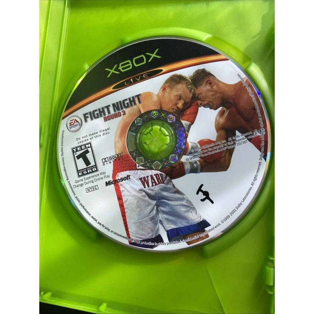 Fight Night Round 3 (Microsoft Xbox, 2006) - No Manual